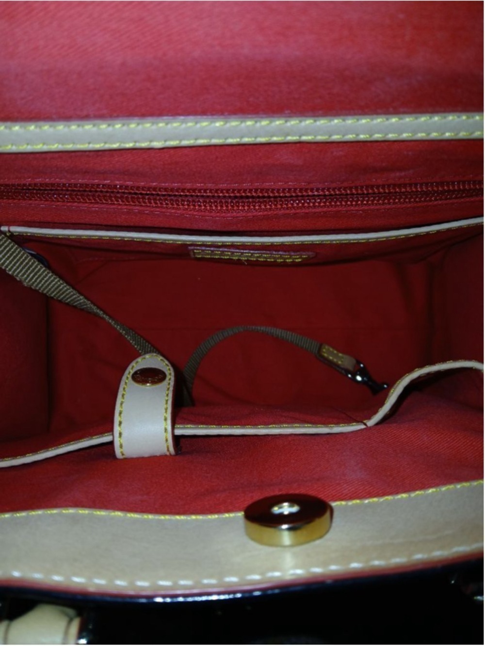 Dooney & Bourke Patent Leather Janine Satchel/ Crossbody - Picture 14 of 16